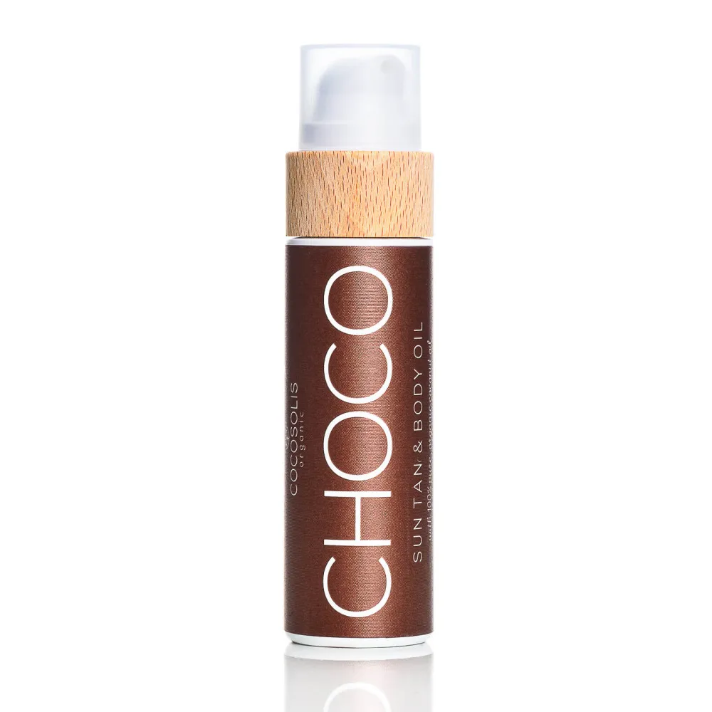 COCOSOLIS naravno olje za porjavitev kože - Choco Suntan & Body Oil - 110ml