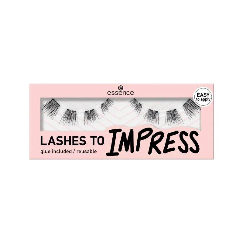 essence umetne trepalnice - LASHES TO IMPRESS - 08 Pre-Cut Lashes
