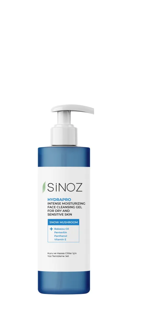 Sinoz čistilni gel za obraz - Hydrapro Intense Moisturizing Face Cleansing Gel for Dry & Sensitive Skin (200ml)