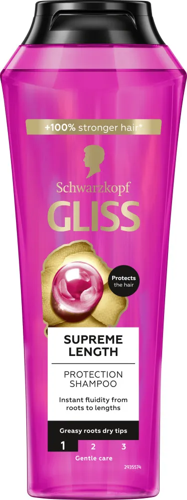 Schwarzkopf Gliss šampon za lase - Supreme Length Shampoo