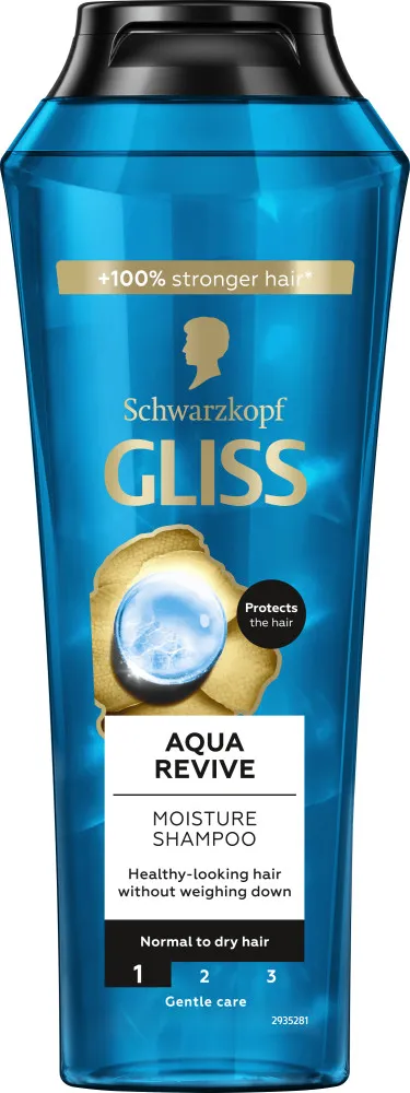 Schwarzkopf Gliss šampon za lase - Aqua Revive Shampoo