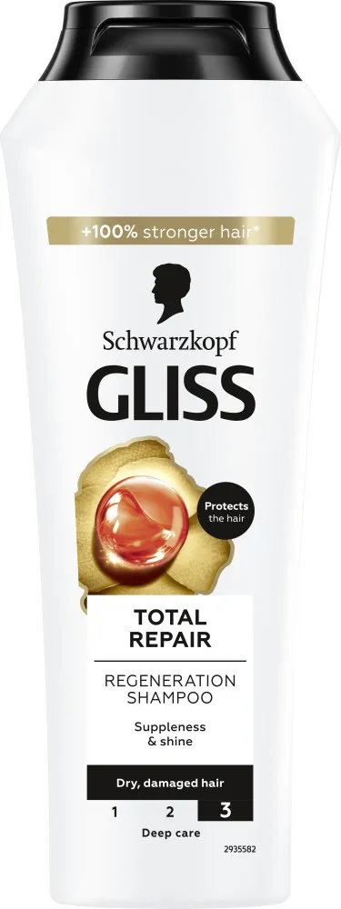 Schwarzkopf Gliss šampon za lase - Total Repair Shampoo