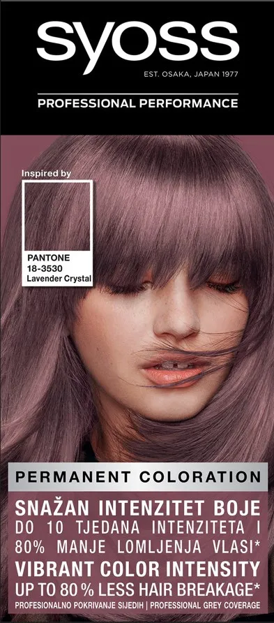 Syoss barva za lase - Permanent Coloration - 18-3530 Lavender Crystal