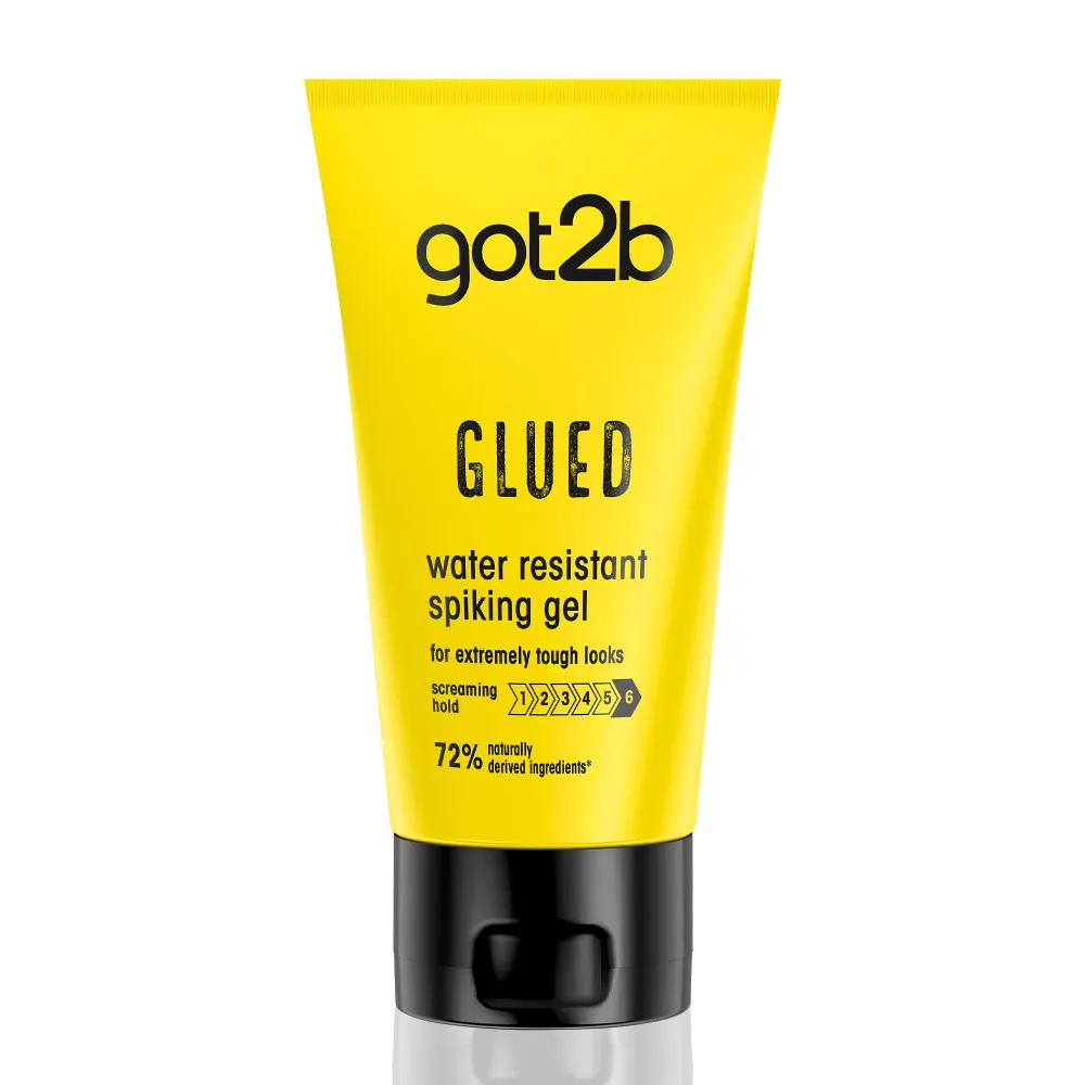 Schwarzkopf Got2b vodoodporen gel za oblikovanje las - Glued Water Resistant Spiking Gel