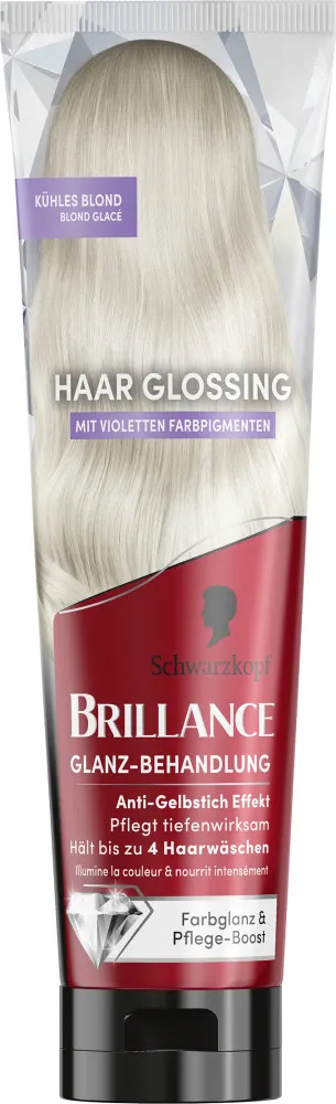 Schwarzkopf Brillance barva za lase - Hair Glossing - Cool Blonde