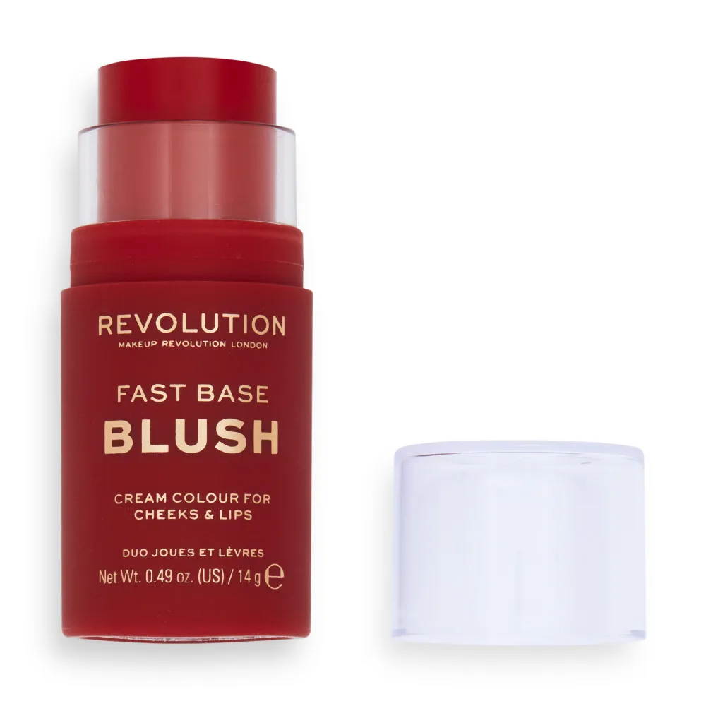 Revolution kremno rdečilo - Fast Base Blush Stick  - Spice