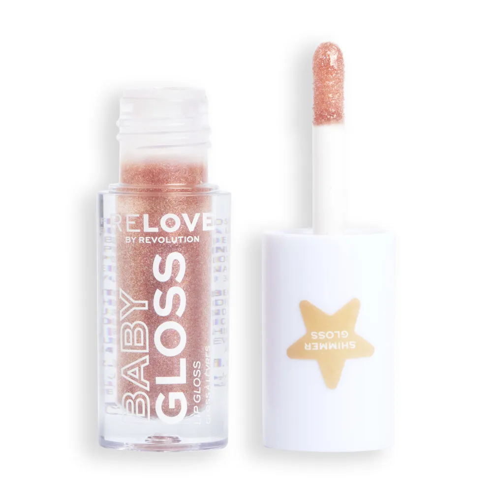 Revolution Relove glos za ustnice - Baby Gloss Shimmer - Pink Tulle
