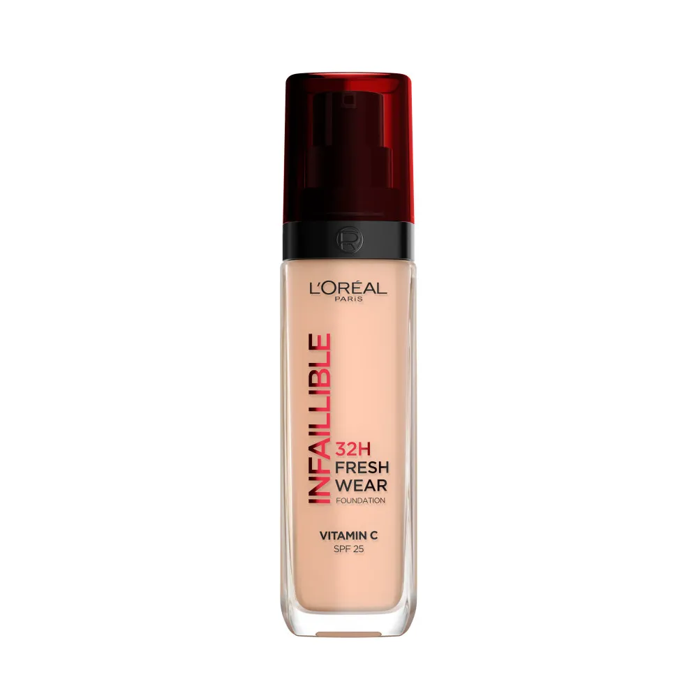 L'Oréal Paris tekoča podlaga - Infaillible 32H Freshwear Foundation - 145 Beige Rose