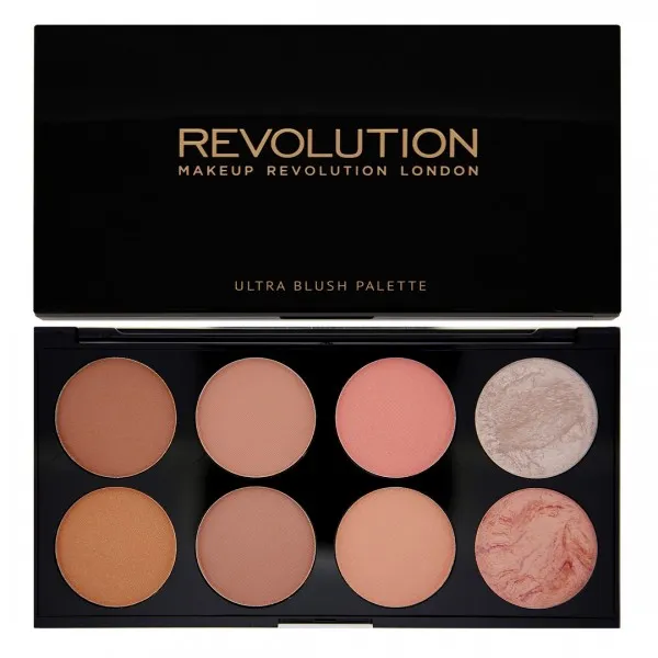 Revolution paleta rdečil - Ultra Blush Palette - Hot Spice Limited Edition